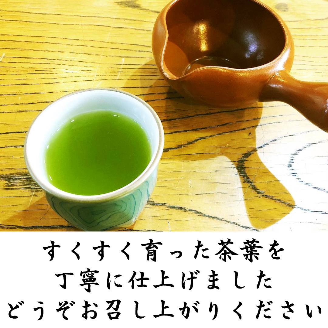 無農薬栽培の静岡茶 100g×2袋 久子ばあちゃんの健康長寿のお茶 川根産 - 茶