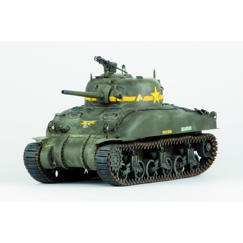 35-025】1/35 アメリカ中戦車M4A1シャーマン 初期型 （直視バイザー型） | プラモザルショップ | 静岡まるごとネット通販