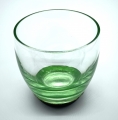 【ギフト・贈答に！】うるしの冷酒グラス　丸形　緑