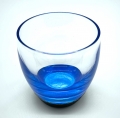 【ギフト・贈答に！】うるしの冷酒グラス　丸形　青