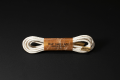 150cm WAX' SHOE LACE -ROUND-/ NATURAL