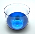 【ギフト・贈答に！】うるしの冷酒グラス　極薄丸形　青