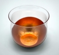 【ギフト・贈答に！】うるしの冷酒グラス　極薄丸形　オレンジ