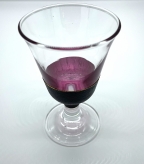 【ギフト・贈答に！】うるしの冷酒グラス　長形　紫