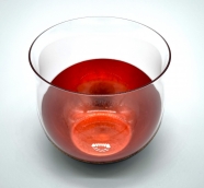 【ギフト・贈答に！】うるしの冷酒グラス　極薄丸形　赤