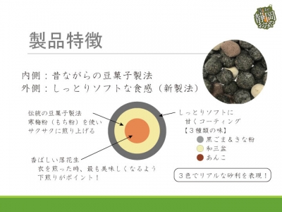 静岡浅間神社 神社の玉砂利 100g 豆豊商店 手作り豆菓子専門店 静岡まるごとネット通販